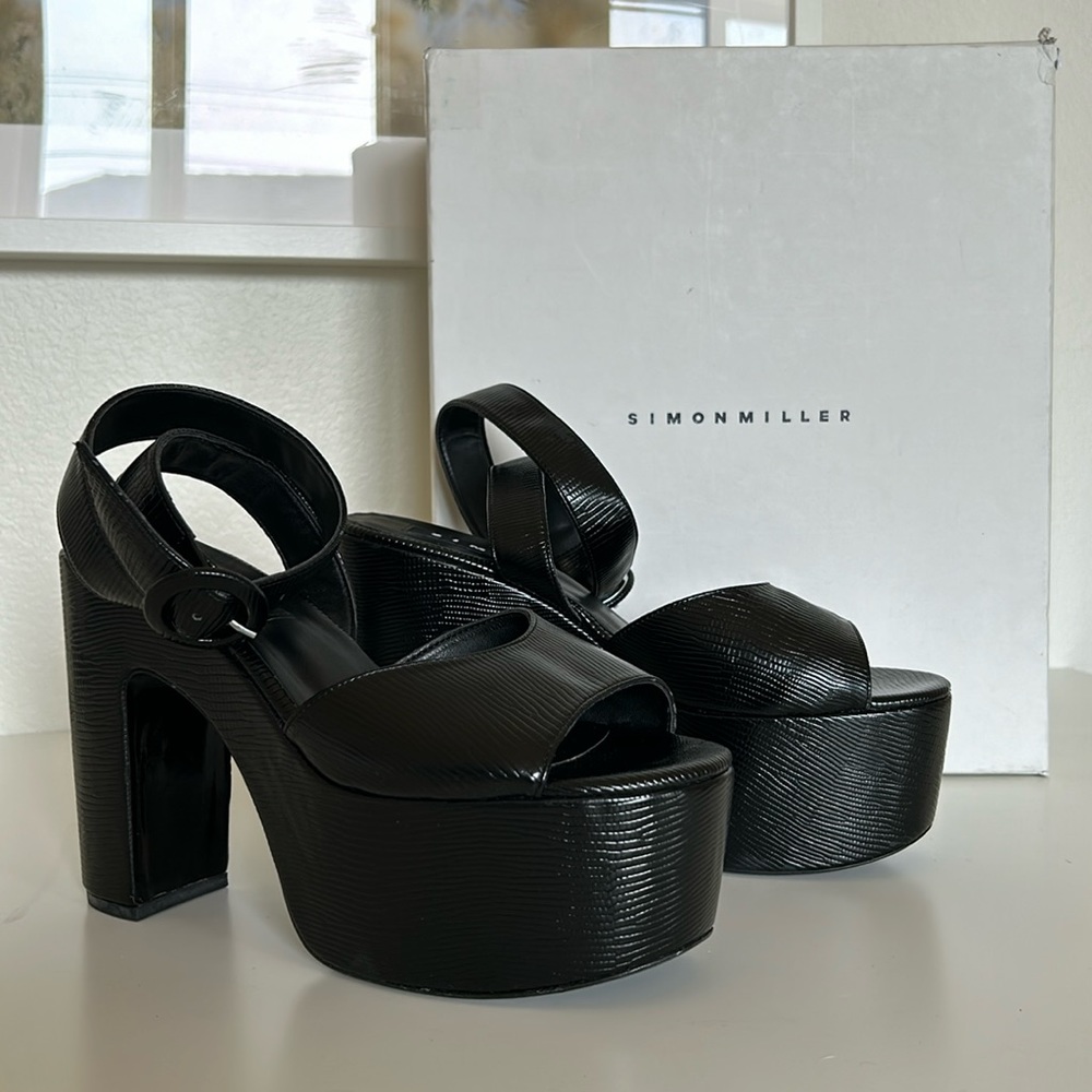 NWT Simon Miller sold out rink sandal platform